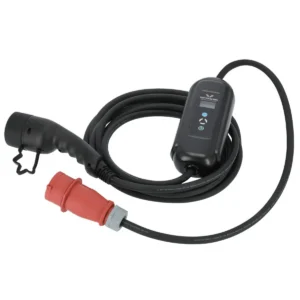 Motorwerk – kannettava sähköauton latauslaite 11 kW, Type 2, CEE 16 A, säilytyskassi